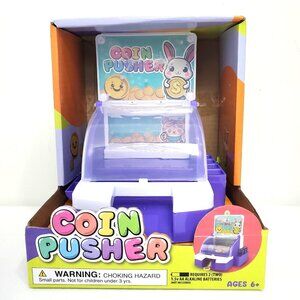 New ! Battery Operated COIN PUSHER Toy Ages 6 & Up